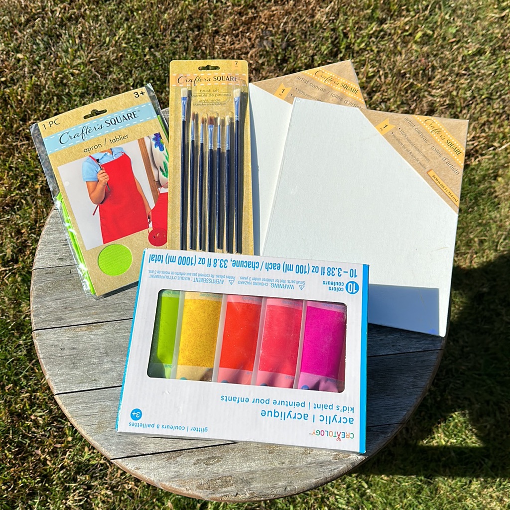 Painting Fun Set 5 Pieces Included All Brand New